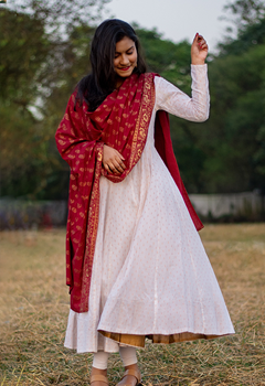 White Kurti
